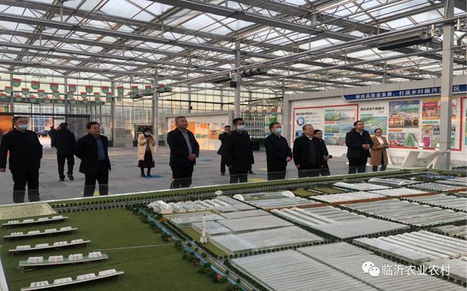 临沂市农业农村局考察组到日照、潍坊等地考察学习现代农业产业园建设工作